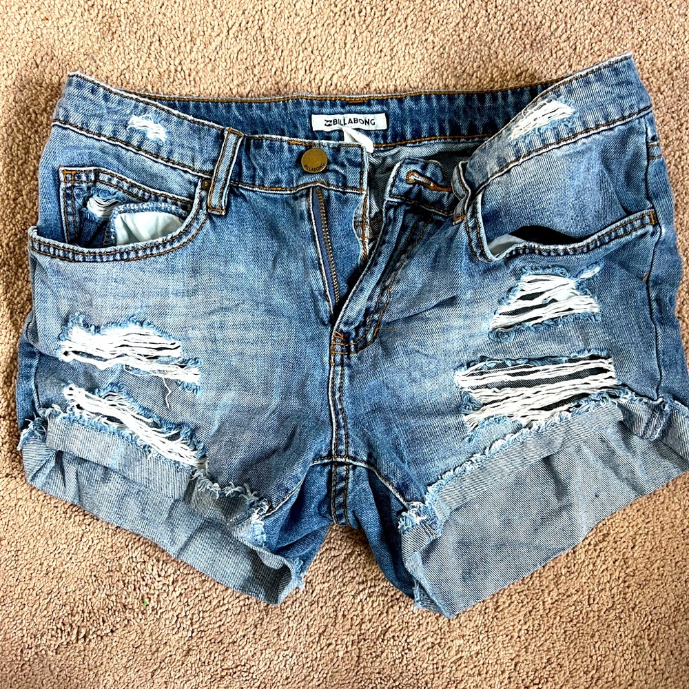 Billabong jean shorts